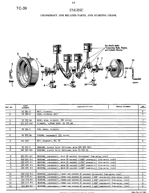 Farmall Super A And Av Parts Catalog Printed Manual