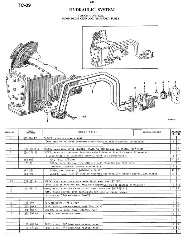 Farmall C Parts Manual Catalog