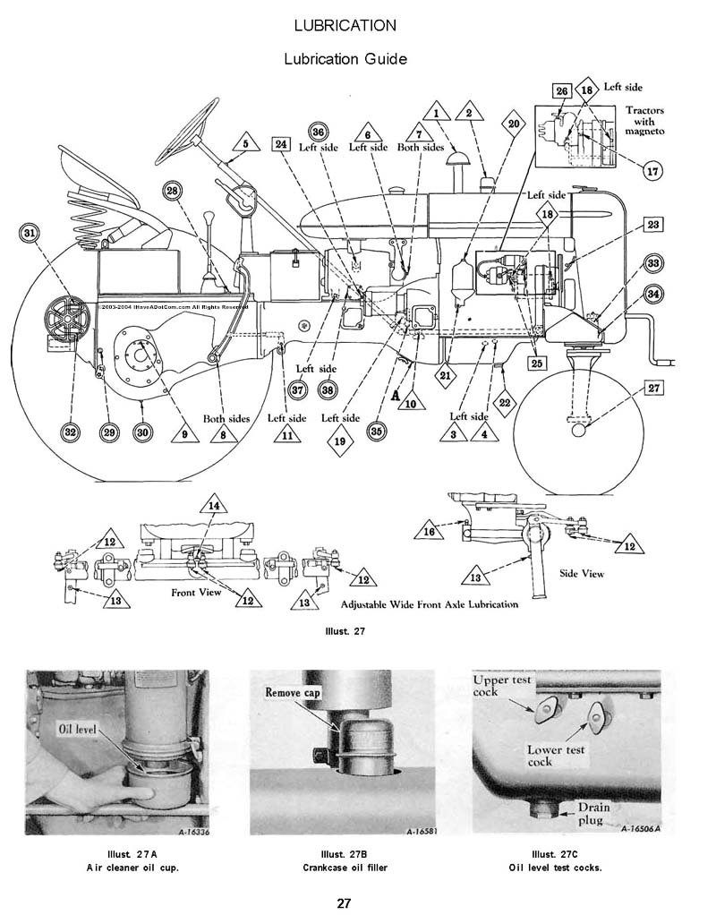 Farmall Super A Wiring