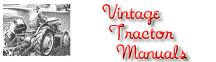 Vintage Tractor Manuals
