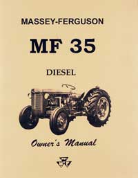 Massey Ferguson MF 35 Operators Manual PRINT - Click Image to Close