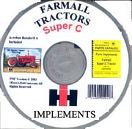 Farmall Super C Implements Parts Manual PDF - Click Image to Close