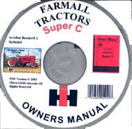 Farmall Super C Owners Manual PDF - Click Image to Close