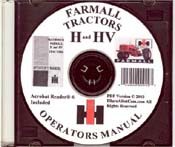 Farmall H & HV Owners Manual PDF Farmall H & HV Owners Manual PDF