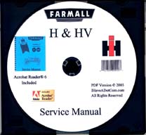 Farmall H & HV Service Manual PDF