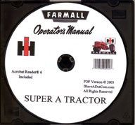 Farmall Super A & AV Owners Manual PDF Farmall Super A & AV Owners Manual PDF