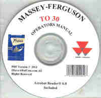 Ferguson TO 30 Owners Manual PDF